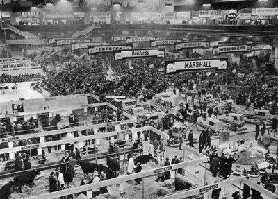 Smithfield Market, 1957 by English Photographer